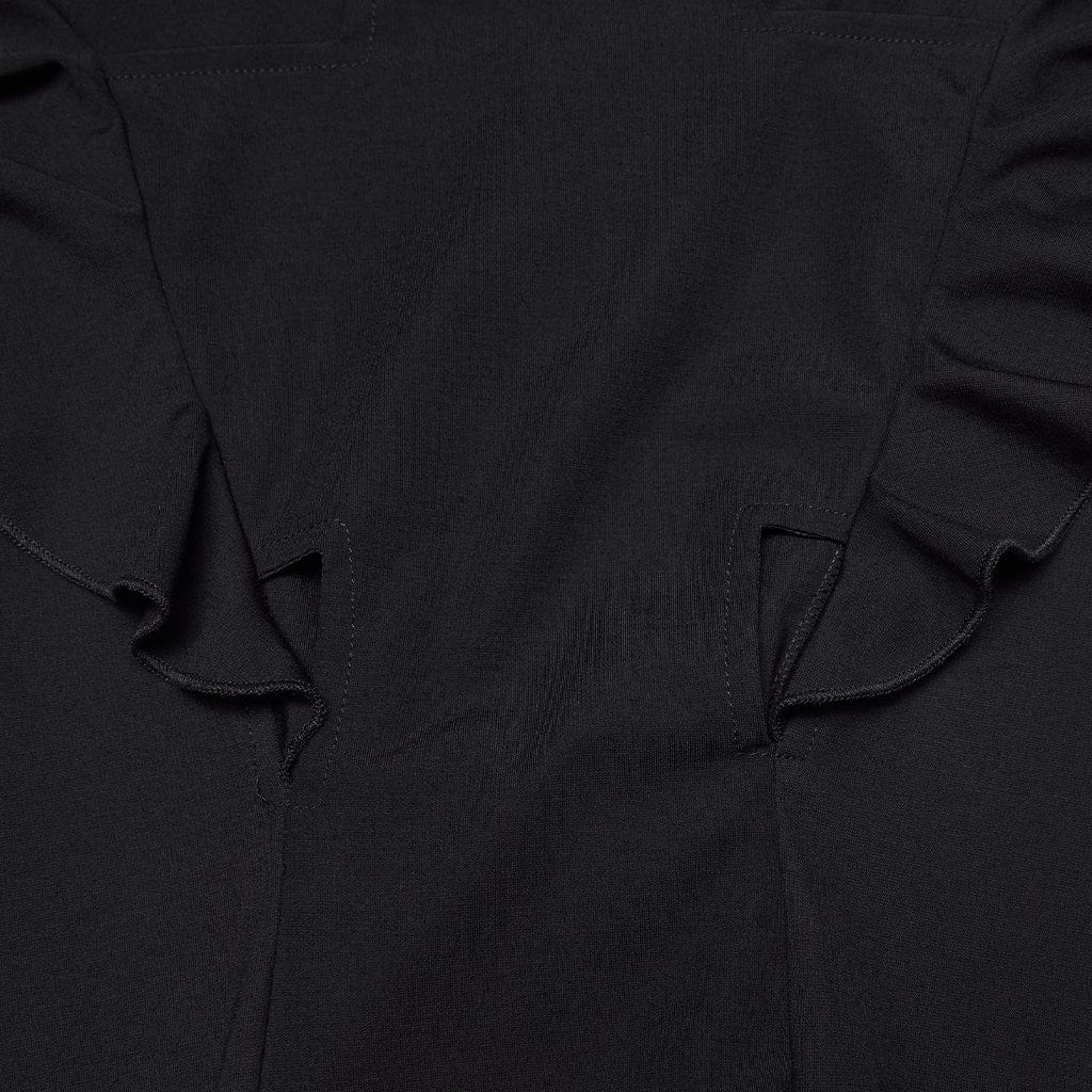 Abito lungo e corto da donna con scollo all'americana e croce gotica - immagine 9