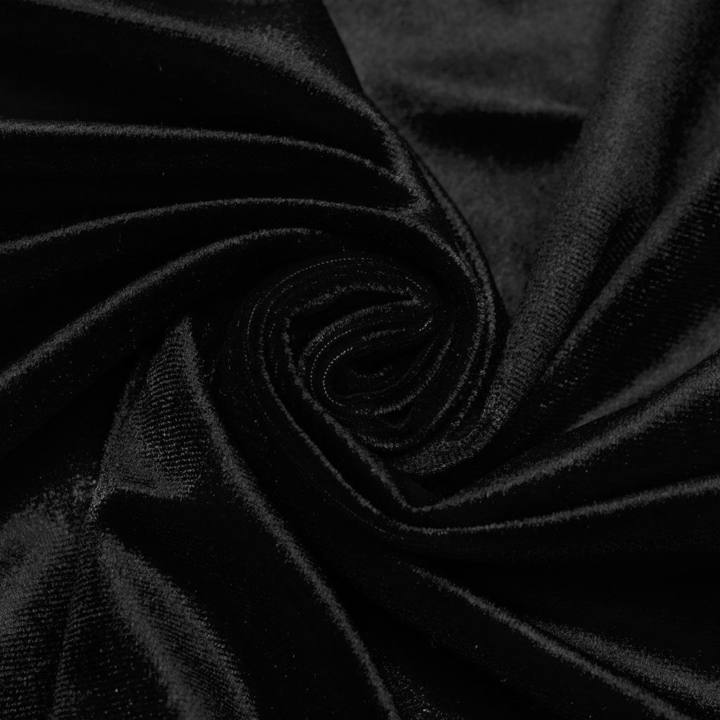 Camicia da donna in velluto con gradiente irregolare gotico - immagine 9