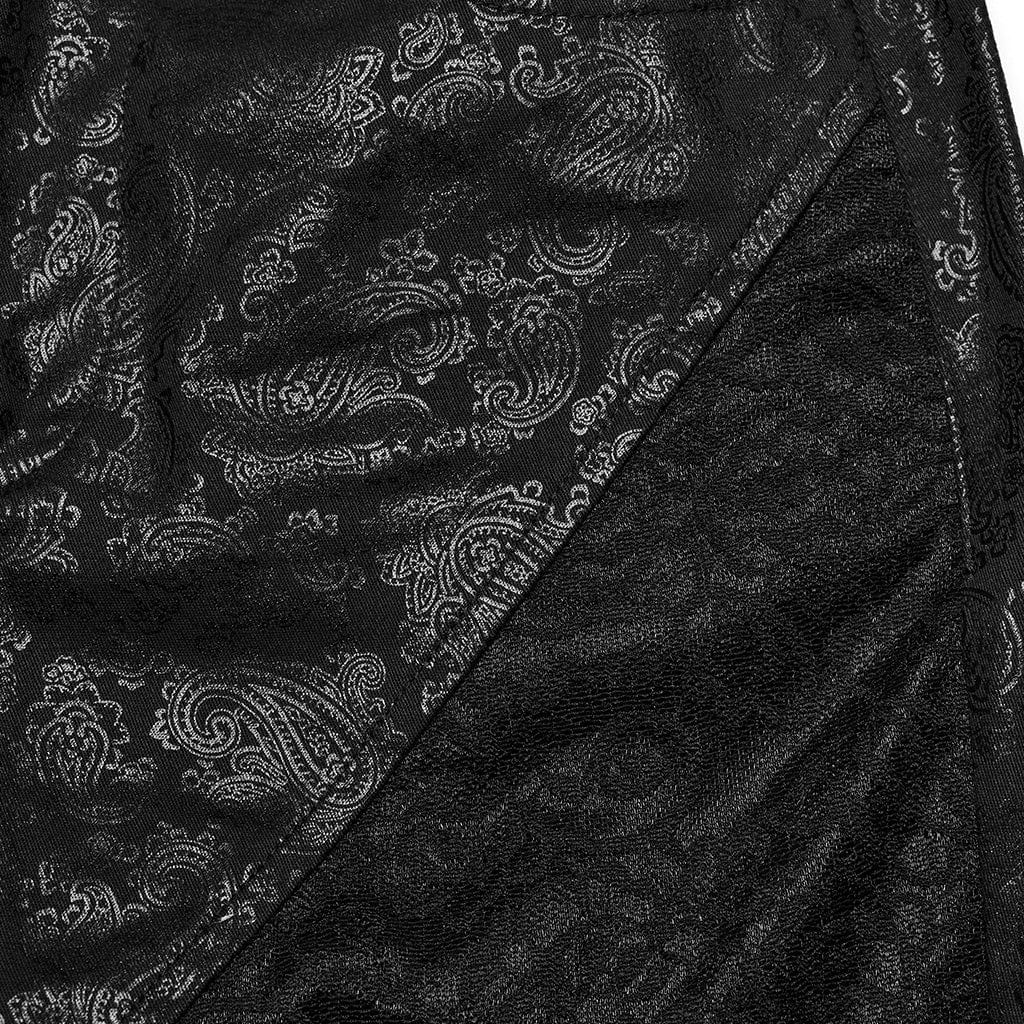 Leggings con lacci in pizzo gotico da donna - immagine 8