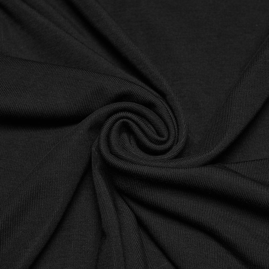 Abito sottoveste aderente e trasparente in stile gotico da donna - immagine 8