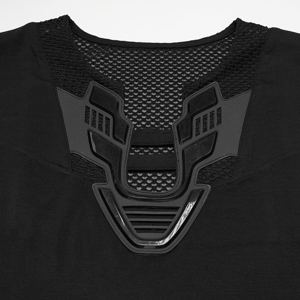 Canotta da donna in rete con scollo profondo cyberpunk taglie forti - immagine 7