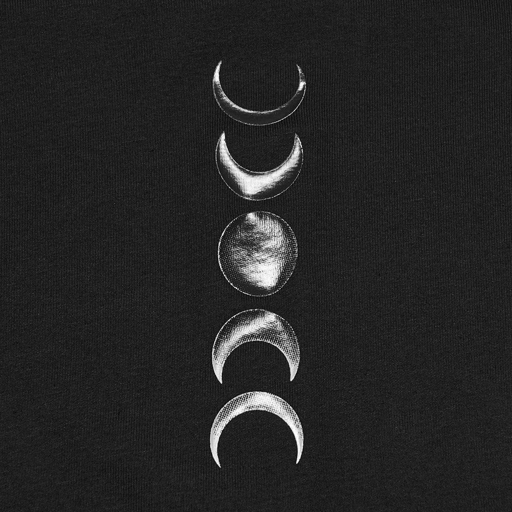 Camicia da donna con stampa punk irregolare a forma di luna, taglie forti - immagine 7