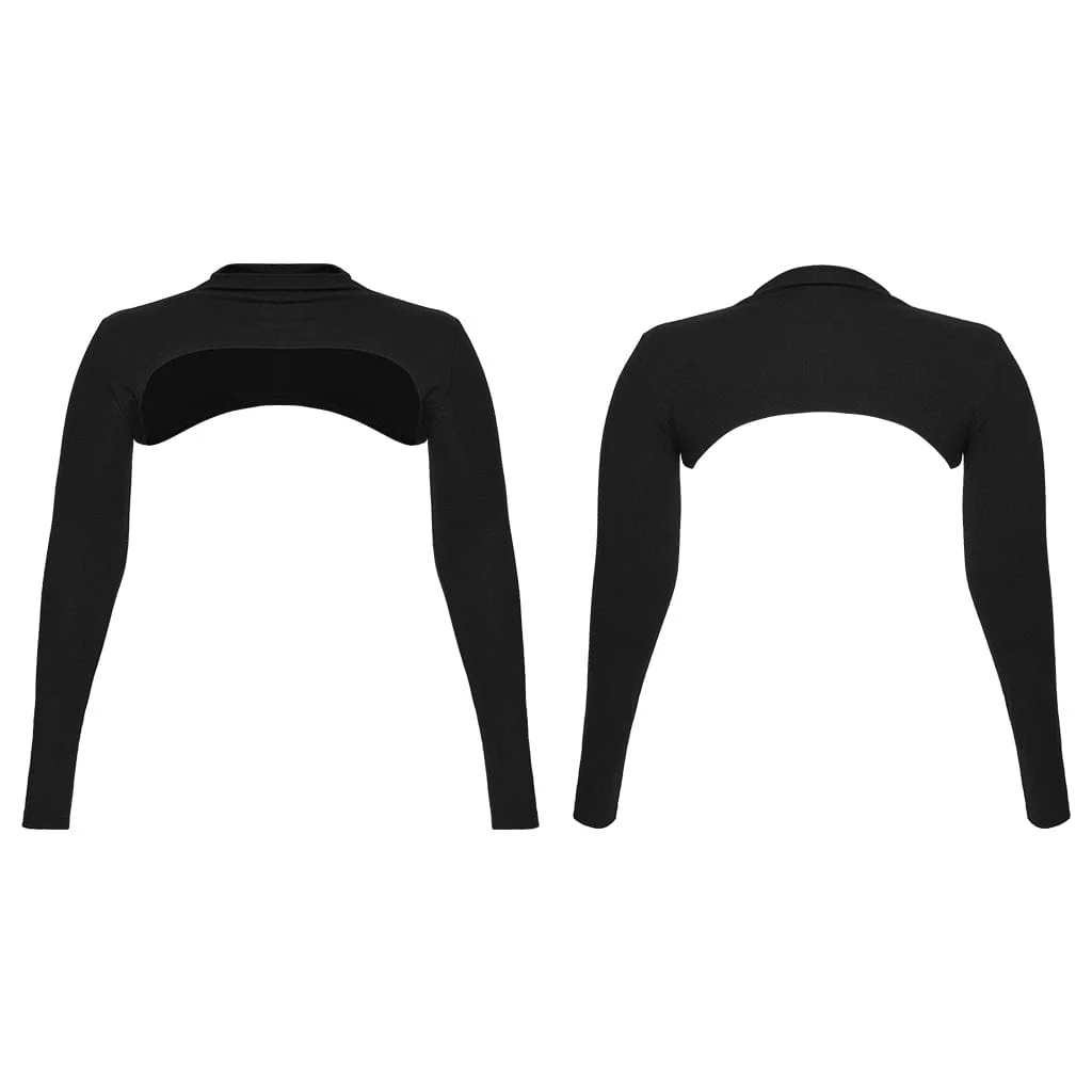 Mantella punk tinta unita taglie forti da donna - immagine 6