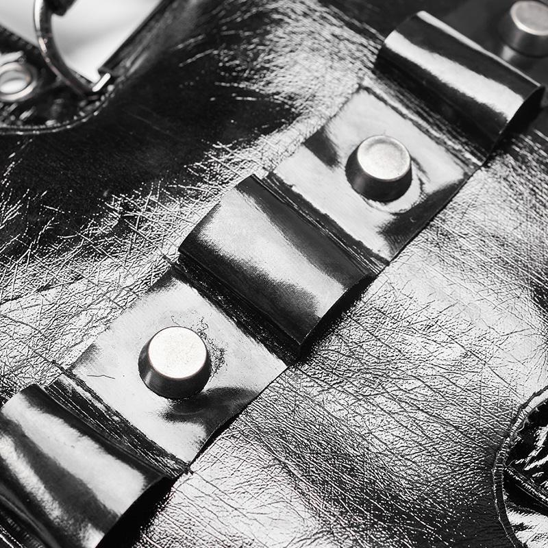 Cinturino allacciato in pelle sintetica Punk Bright da donna - immagine 7