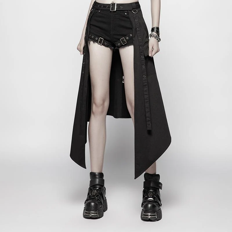 Gonna oversize staccabile punk da donna - immagine 2
