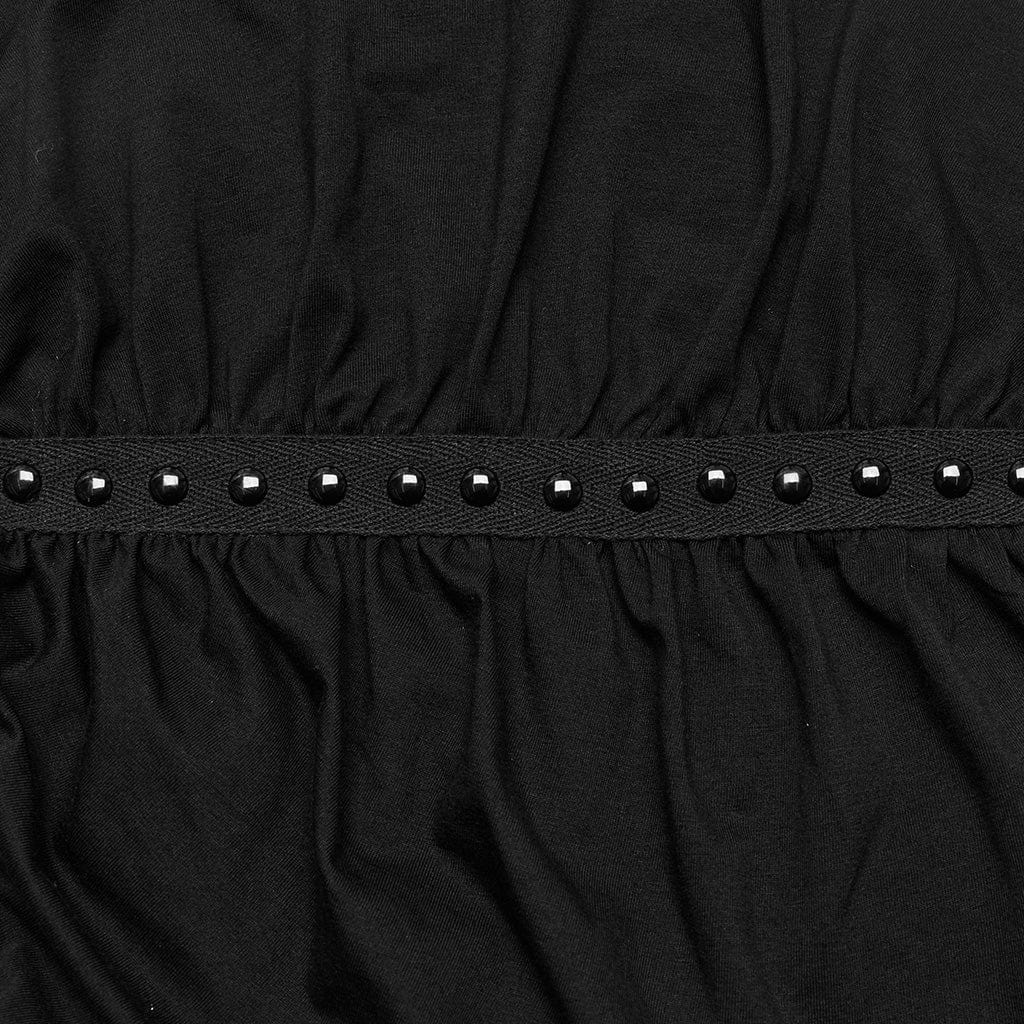 Pantaloni da donna con perline increspate punk - immagine 7