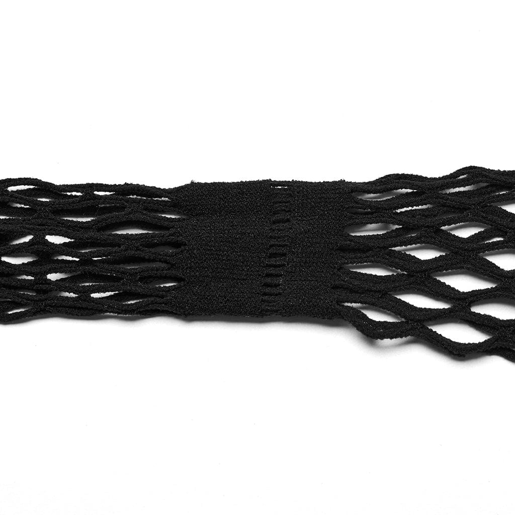 Set di lingerie in rete aderente punk da donna - immagine 9