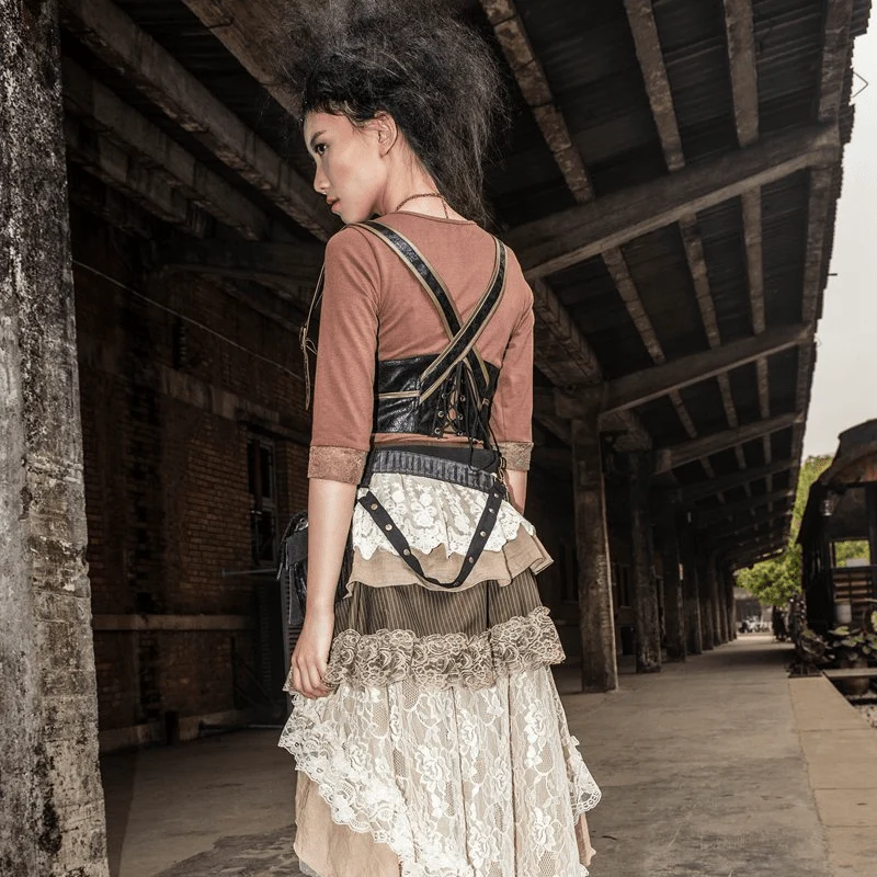 Cintura Goth con marsupio - immagine 3